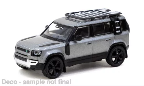 Tarmac - Land Rover Defender 110, dunkelgrau, 1:64