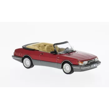 Tarmac - Saab 900 Turbo Cabriolet rot 1:64