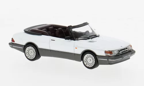 Tarmac - Saab 900 Turbo, weiss, 1:64