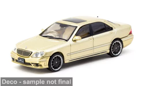 Tarmac - Mercedes S-Klasse (W220) Wald, gold, 1:64