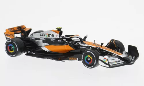Tarmac - McLaren MCL60 schwarz/orange Formel 1 GP Großbritannien 2023 L.Norris
