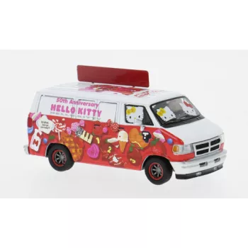 Tarmac - Dodge Van, Hello Kitty Food Truck, 1:64