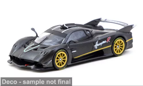 Tarmac - Pagani Huayra R, schwarz/carbon, 1:64