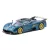 Tarmac - 1:64 Pagani Huayra R Turquoise Carbon Fiber with Gold Wheels