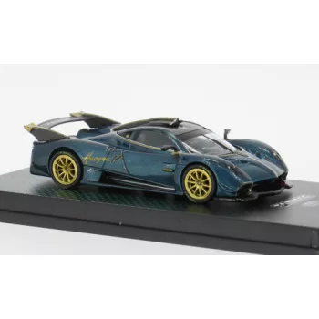 Tarmac - Pagani Huayra R dunkeltürkis/gold 1:64