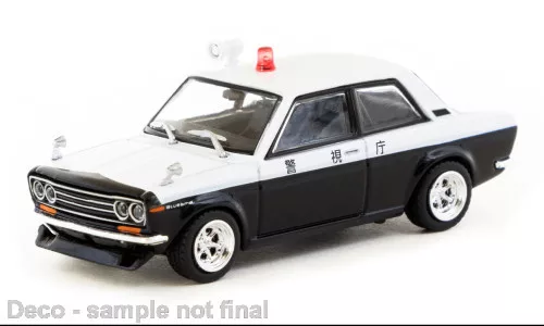 Tarmac - Datsun 510, Japanische Polizei, 1:64