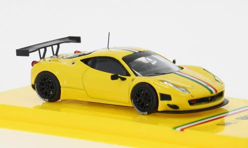 Tarmac - Ferrari 458 Italia GT3, gelb/Dekor, 1:64