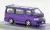 Tarmac - Toyota Hiace Waggon Custom, violett, 1:64