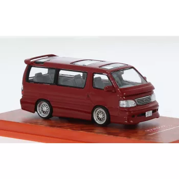Tarmac - Toyota Hiace Waggon Custom, dunkelrot, 1:64