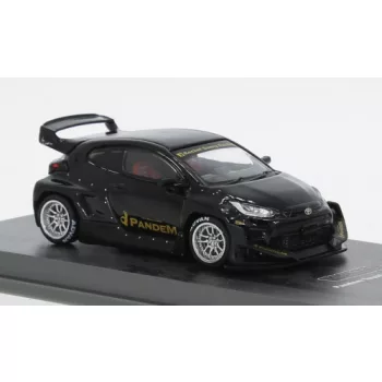 Tarmac - Toyota GR Yaris Pandem, schwarz, 1:64
