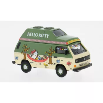 Tarmac - VW T3, Hello Kitty Camping, 1:64