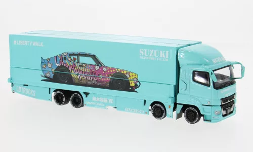 Tarmac - Mitsubishi Fuso Super Great, türkis, 1:64