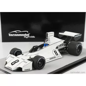   Tecnomodel - Brabham F1 Bt44 N 8 Sweden Gp 1974 R.Von Opel White