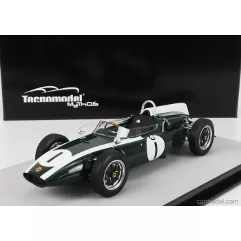   Tecnomodel - Cooper F1 T53 N 1 British Silverstone Gp World Champion 1960 Jack Brabham Green