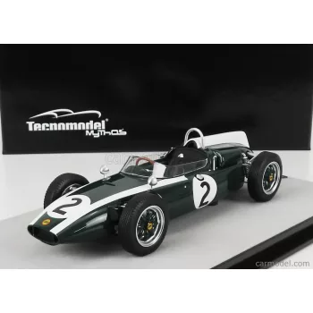   Tecnomodel - Cooper F1 T53 N 2 British Gp 1960 B.Mclaren Green