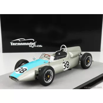   Tecnomodel - Cooper F1 T53 N 38 German Gp 1961 B.Collomb Silver