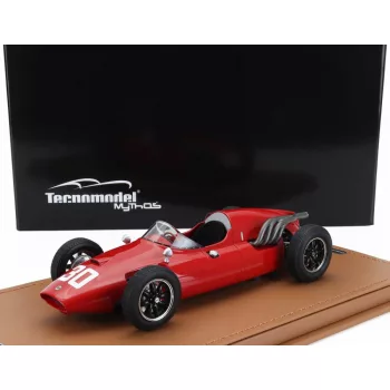   Tecnomodel - COOPER F1  T51 N 30 FRENCH GP 1960 GINO MUNARON RED