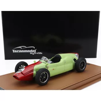   Tecnomodel - COOPER F1  T51 N 14 BRITISH GP 1960 OLIVIER GENDEBIEN LIGHT GREEN RED