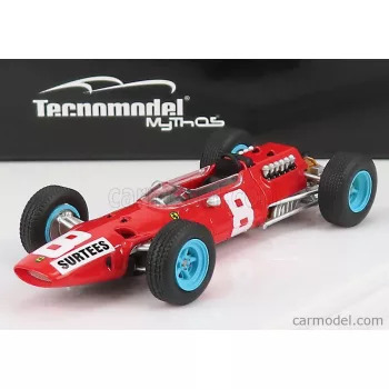   Tecnomodel - Ferrari F1 512 N 8 Italy Gp 1965 John Surtees Red