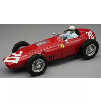   Tecnomodel - FERRARI F1  DINO 246/256 TEAM SCUDERIA FERRARI N 20 WINNER MONZA ITALY GP (with pilot figure) 1960 PHILIP HILL  RED