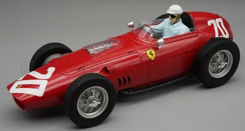 Tecnomodel - FERRARI F1  DINO 246/256 TEAM SCUDERIA FERRARI N 20 WINNER MONZA ITALY GP (with pilot figure) 1960 PHILIP HILL  RED