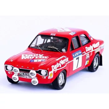   Trofeu - FORD ENGLAND ESCORT RS 1600 MKI (night version) N 7 WINNER RALLY SCOTTISH 1972 HANNU MIKKOLA - HAMISH CARDNO RED