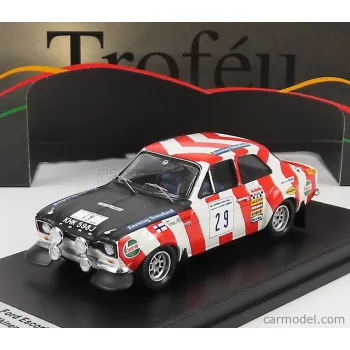   Trofeu - Ford England Escort Mki N 29 Rally Rac Lombard (Night Version) 1970 T.Makinen White Red Black