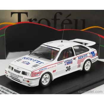   Trofeu - Ford England Sierra Rs Cosworth N 36 Rally Rac Lombard 1987 C.Mellors - H.White White