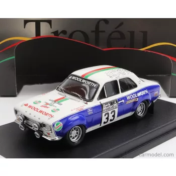   Trofeu - Ford England Escort Mki (Night Version) N 33 Rally Rac Lombard 1973 V.Preston Jr. - P.White White Blue