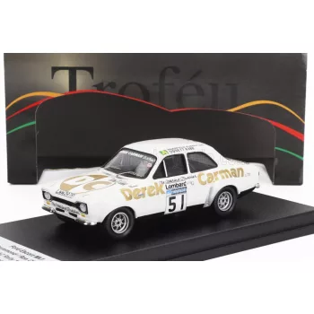  Trofeu - FORD ENGLAND ESCORT MKI N 5 RALLY RAC LOMBARD 1975 T.DRUMMOND - R.CHANNON WHITE