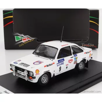   Trofeu - Ford England Escort Mkii (Night Version) N 9 Rally 1000 Lakes 1976 A.Vatanen - A.Aho White