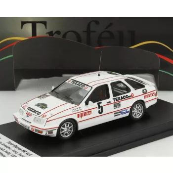   Trofeu - FORD ENGLAND SIERRA XR 4x4 N 5 RALLY SWEDEN 1987 KALLE GRUNDEL - TERRY HARRYMAN WHITE RED