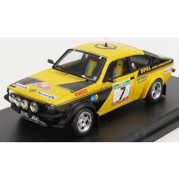   Trofeu - OPEL KADETT GT/E (night version) N 7 RALLY OF PORTUGAL 1976 A.KULLANG - C.G.ANDERSSON YELLOW BLACK