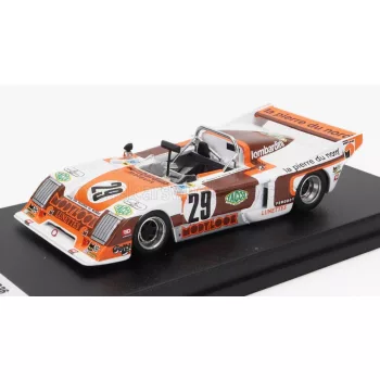   Trofeu - CHEVRON B36B SIMCA 2.0L S4 TEAM SOCIETE RACING N 29 24h LE MANS 1978 MICHEL DUBOIS - DANIEL GACHE - JULIEN SANCHEZ WHITE ORANGE BROWN