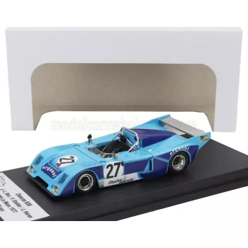   Trofeu - CHEVRON B36 SPIDER TEAM SOCIETE RACING N 27 24h LE MANS 1977 JEAN LOUIS BOS - FRED STALDER - JACKY HERAN LIGHT BLUE