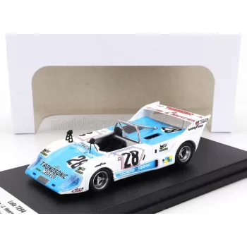   Trofeu - LOLA T294 1994cc S4 TEAM SOCIETE RACING ORGANISATION COURSE N 28 24h LE MANS 1975 FRANCOIS SERVANIN - JACQUES HENRY - ALBERT DUFRENE WHITE LIGHT BLUE