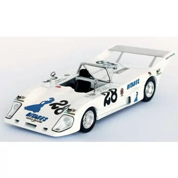   Trofeu - LOLA T297 SPIDER N 28 24h LE MANS 1978 MICHEL LATESTE - JEAN FRANCOIS AUBOIRON - DOMINIQUE LACAUD WHITE