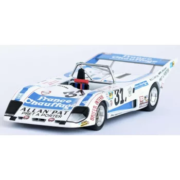   Trofeu - LOLA T297 TEAM KORES RACING N 31 24h LE MANS 1979 DOMINIQUE LACAUD  - MICHEL LATESTE WHITE BLUE