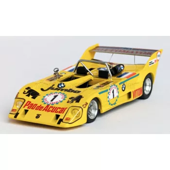  Trofeu - LOLA T292 N 1 WINNER 500km BENGUELA 1973 NICHA CABRAL - ANTONIO PEIXINHO YELLOW