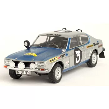   Trofeu - FORD ENGLAND CAPRI 2600 (night version) N 3 RALLY EAST AFRICAN SAFARI 1970 RAUNO AALTONEN - PETER HUTH GREY MET BLUE