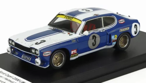 Trofeu - FORD ENGLAND CAPRI 2600 LW N 3 24h SPA FRANCORCHAMPS 1973 HANS HEYER - HELMUT KOINIGG BLUE WHITE