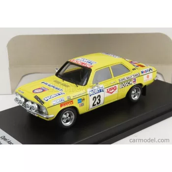   Trofeu - Opel Ascona A N 23 Rally 1000 Lakes 1974 B.Danielsson - B.Sundberg Yellow