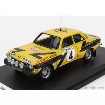   Trofeu - Opel Ascona (Night Version) N 4 Rally Montecarlo 1975 W.Rohrl - C.Billstam Yellow Black