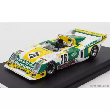   Trofeu - Chevron B36 2.0L S4 Team Societe Racing N 26 24H Le Mans 1979 P.Rousselot - M.Dubois - M.Menant White Green Yellow