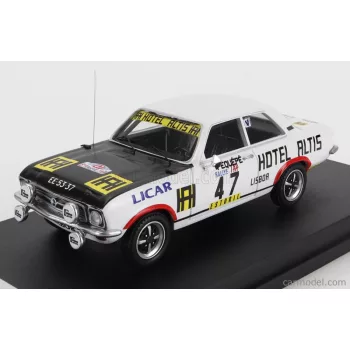   Trofeu - Opel Ascona (Night Version) N 47 Rally Tap 1974 Pequepe - "Dico" White Black
