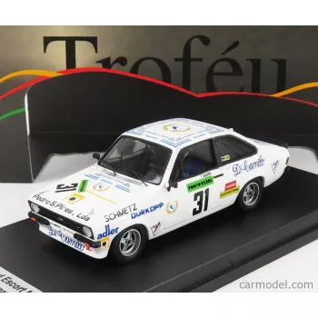   Trofeu - Ford England Escort Mkii Rs 2000 N 31 2Nd Rally Vila Do Conde 1981 F.Gaspar White
