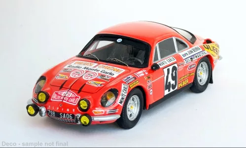 Trofeu - Alpine A110, Rally Monte Carlo, 1973, #49, 1:43