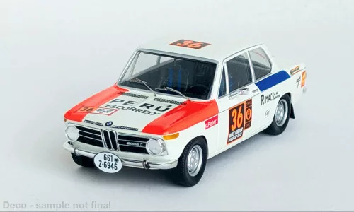 Trofeu - BMW 2002 Ti, Rally London - Mexiko, 1970, #36, 1:43