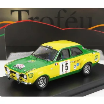   Trofeu - FORD ENGLAND ESCORT MKI N 15 RALLY TAP 1970 J.F.PIOT - F.MURAC YELLOW GREEN