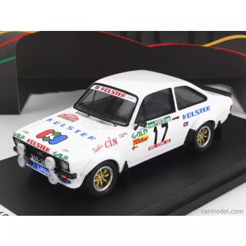   Trofeu - Ford England Escort Mkii (Night Version) N 17 Rally Portugal 1983 J.P.Borges - R.Bevilacqua White